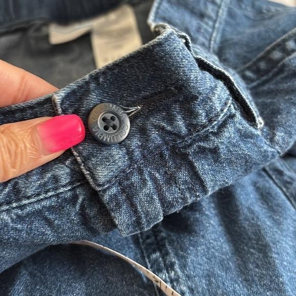 Columbia Vintage Cargo Denim Mini Skirt size small - Picture 7 of 8
